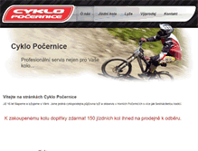 Tablet Screenshot of cyklopocernice.cz